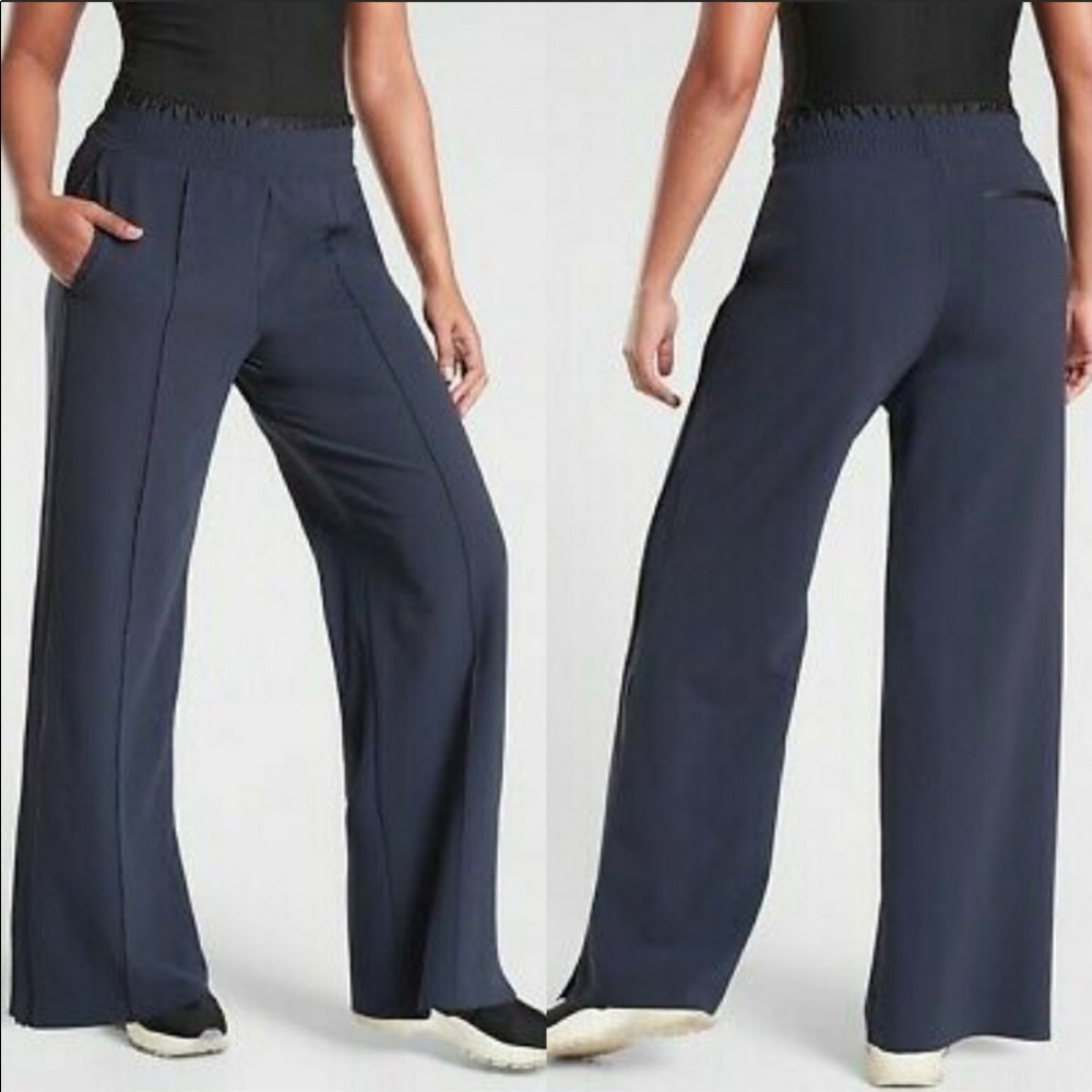 Athleta Metropolis Wide-Leg Pants 0